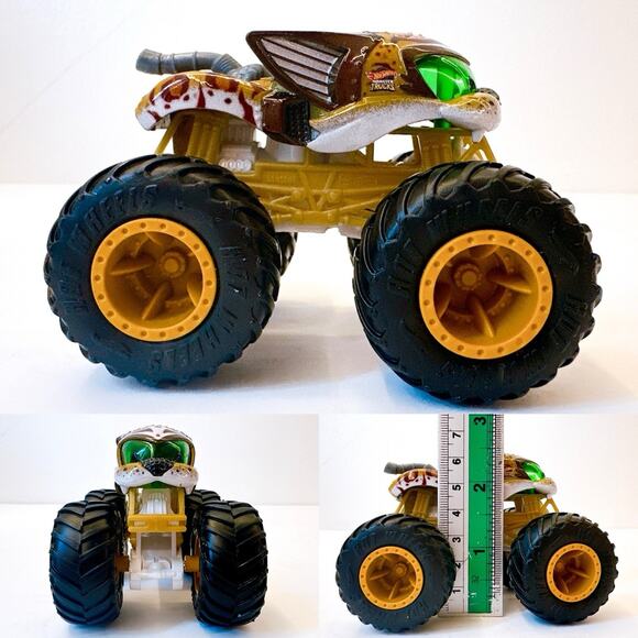 ❌SOLD❌ Hot Wheels Monster Trucks Race Ace #68 Scratch Attack, Star War Chewbacca - Picture 3 of 9